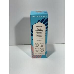 Fable & Mane SahaScalp Amla Soothing Serum For All Hair Types 1.8 oz / 55 ml NIB